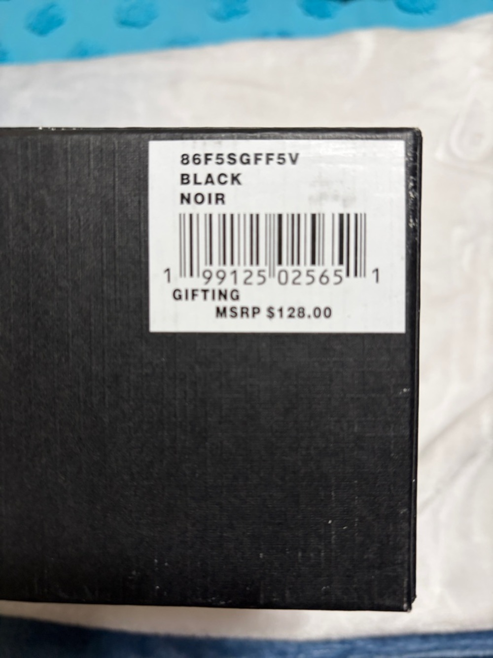 Michael Kors His & Hers Black Monogram Bifold Wallet & Matching Card Holder Set - Picture 7 of 7